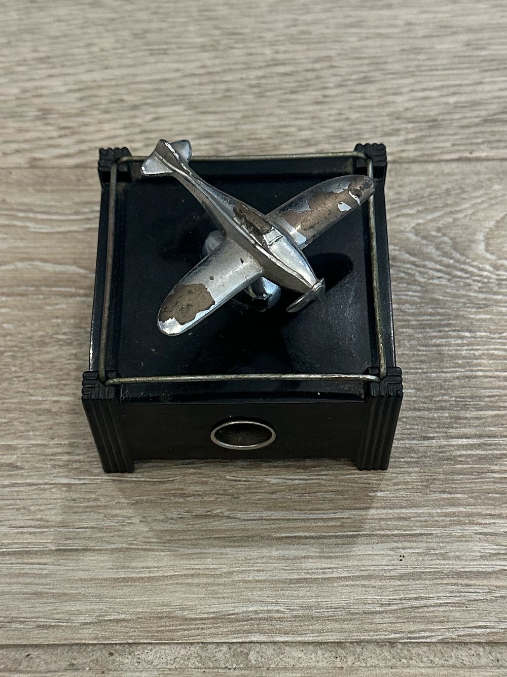 VTG 1930’s Dunhill Airplane Silent Flame Table Lighter 7000/40